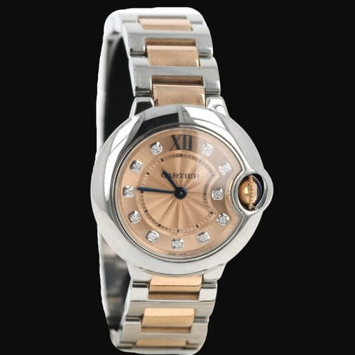 Cartier Ballon Bleu - Montre en or jaune et acier 58 Facettes MT47478