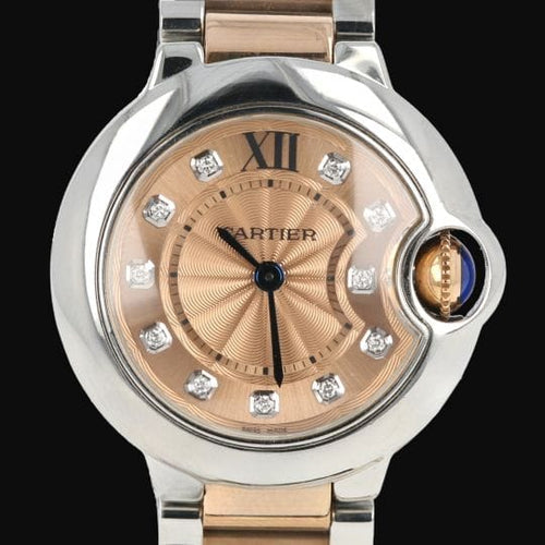 Cartier Ballon Bleu - Montre en or jaune et acier 58 Facettes MT47478