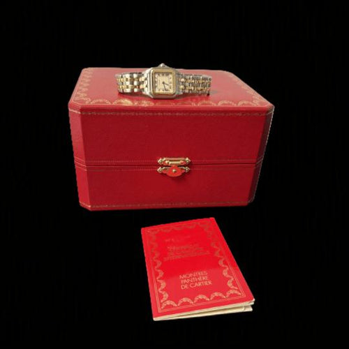 Cartier Panthère - Montre en or jaune et acier 58 Facettes MT47447