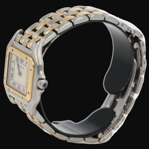 Cartier Panthère - Montre en or jaune et acier 58 Facettes MT47447
