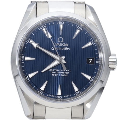 Omega Seamaster Aqua Terra - Montre en acier 58 Facettes MT47024