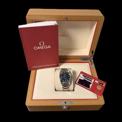 Omega Seamaster Aqua Terra - Montre en acier 58 Facettes MT47024