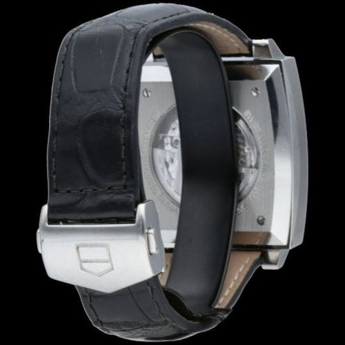 TAG Heuer Monaco - Montre chronographe Calibre 12 en acier 58 Facettes MT47553