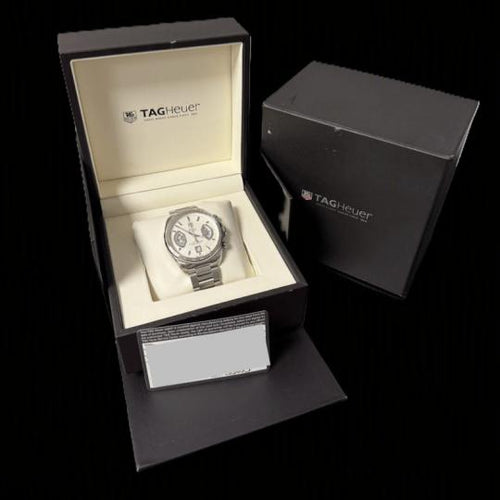TAG Heuer Grand Carrera - Montre en acier 58 Facettes MT47551