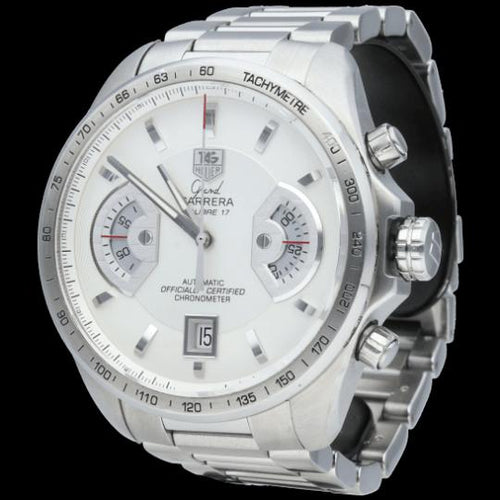 TAG Heuer Grand Carrera - Montre en acier 58 Facettes MT47551