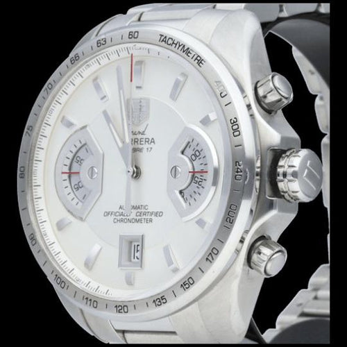 TAG Heuer Grand Carrera - Montre en acier 58 Facettes MT47551