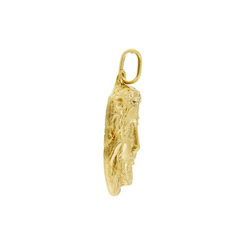Pendentif visage du Christ en or jaune 58 Facettes 35972