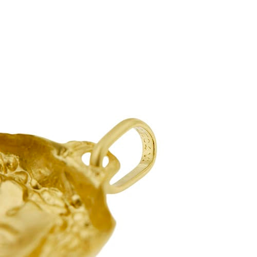 Pendentif visage du Christ en or jaune 58 Facettes 35972