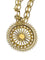 Collier portugais en or jaune 19 carats 58 Facettes C1572D