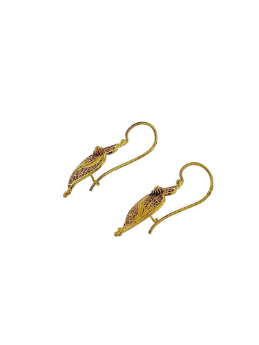 Cœur de Viana - Boucles d'oreilles en or jaune 58 Facettes OR1581D