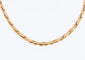 Collier chaîne portugais en or jaune 19 carats 58 Facettes C1520