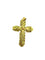 Pendentif croix filigrane en or jaune et rose 58 Facettes P1844D
