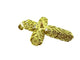 Pendentif croix filigrane en or jaune et rose 58 Facettes P1844D