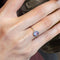 53 Love More - Bague en or blanc 18K et saphir 58 Facettes GBR1206LB