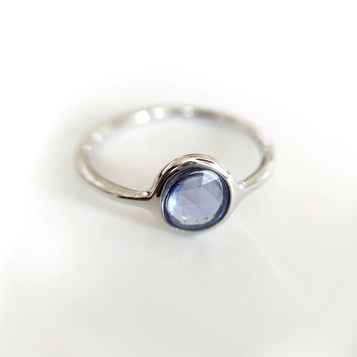 53 Love More - Bague en or blanc 18K et saphir 58 Facettes GBR1206LB