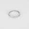 52 Cartier Alliance 1895 - Alliance en platine et diamants 58 Facettes EDSR-6