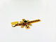 Pendentif Croix portugaise Art déco - Pendentif en or jaune et émeraude 58 Facettes P1622D