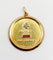 Augis - Pendentif médaille d'amour en or 18k, diamants et rubis 58 Facettes A07584