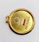 Augis - Pendentif médaille d'amour en or 18k, diamants et rubis 58 Facettes A07584