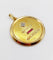 Augis - Pendentif médaille d'amour en or 18k, diamants et rubis 58 Facettes A07584