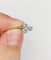 Pendentif trèfle vintage en or blanc 18k et diamants 58 Facettes A07586