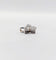 Pendentif trèfle vintage en or blanc 18k et diamants 58 Facettes A07586