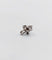 Pendentif trèfle vintage en or blanc 18k et diamants 58 Facettes A07586