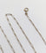 Chaîne vintage - Collier trombone en or blanc 18k 58 Facettes A07587