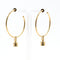 B.zero1 - Boucles d'oreilles en or jaune 18 carats avec charm 58 Facettes 235T25_M