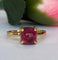 50 Tiffany & Co. Paloma Picasso - Bague en or jaune et tourmaline rubellite 58 Facettes ring