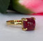 50 Tiffany & Co. Paloma Picasso - Bague en or jaune et tourmaline rubellite 58 Facettes ring