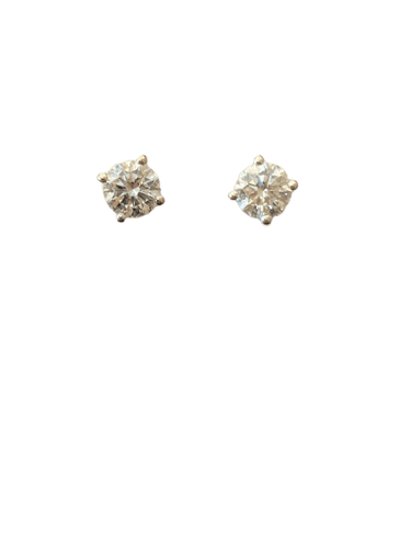Puces d'oreilles - Boucles d'oreilles en or 750 et diamants 58 Facettes LP254