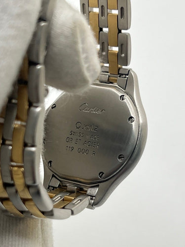 Cartier Panthère Ronde - Montre en or et acier 58 Facettes 2135
