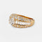 56.5 Cartier Gina - Bague cocktail en or jaune 18k et diamants 58 Facettes 294