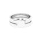 Bague 52 Dinh Van Seventies - Bague bandeau en or blanc 58 Facettes 35873