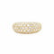 Bague 52 Bague jonc bombé en or jaune et diamants 58 Facettes 35806