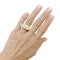 Bague 52 Bague jonc bombé en or jaune et diamants 58 Facettes 35806