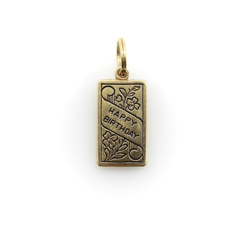 Pendentif Pendentif mécanique d’anniversaire en or 14K et émail 58 Facettes 11173