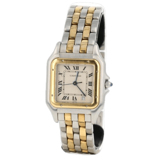 Cartier Panthère - Montre en or jaune et acier