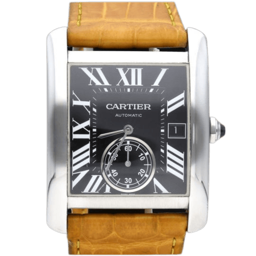 Cartier Tank MC - Montre automatique en acier 58 Facettes MT47474