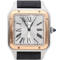 Cartier Santos Dumont - Montre en or rose et acier 58 Facettes MT47650