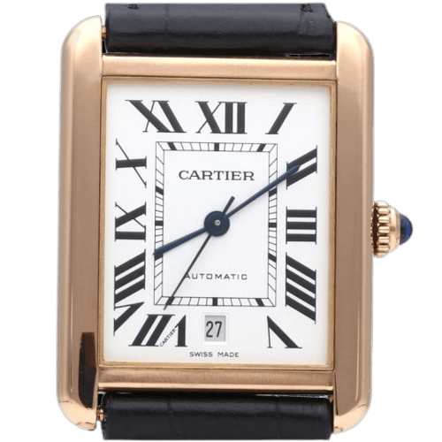 Cartier Tank Solo XL - Montre en or rose