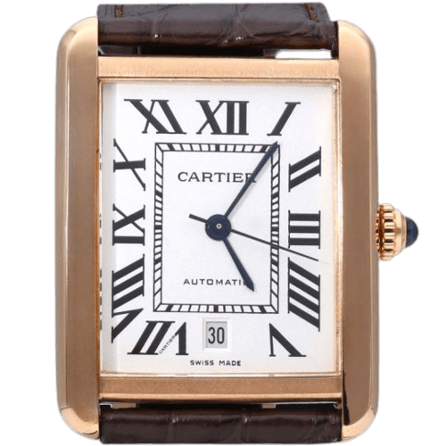 Cartier - Montre Tank Solo XL en or rose 58 Facettes MT47651