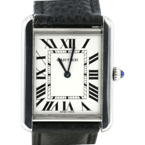 Cartier Tank Solo - Montre femme 27 x 34 mm 58 Facettes MT47624