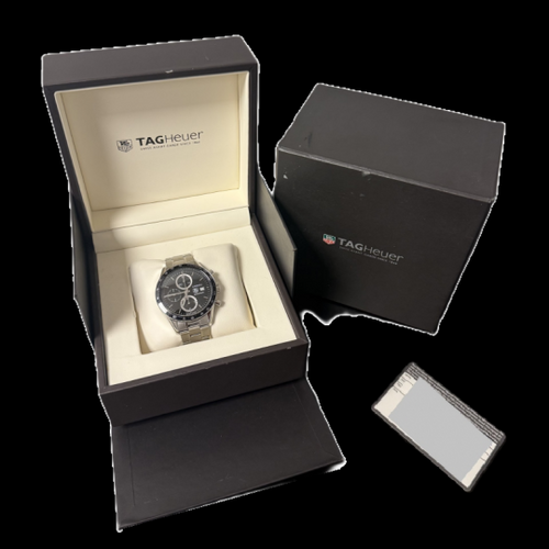 TAG Heuer Carrera - Montre Calibre 16 Chronograph en acier 58 Facettes MT47427