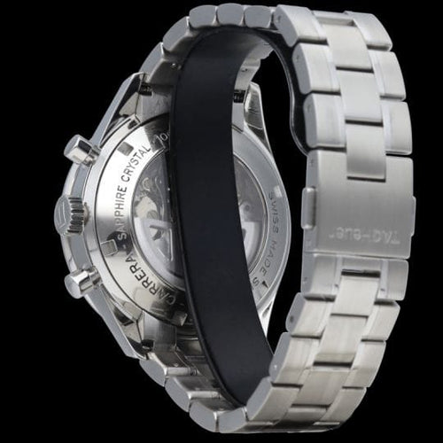 TAG Heuer Carrera - Montre Calibre 16 Chronograph en acier 58 Facettes MT47427