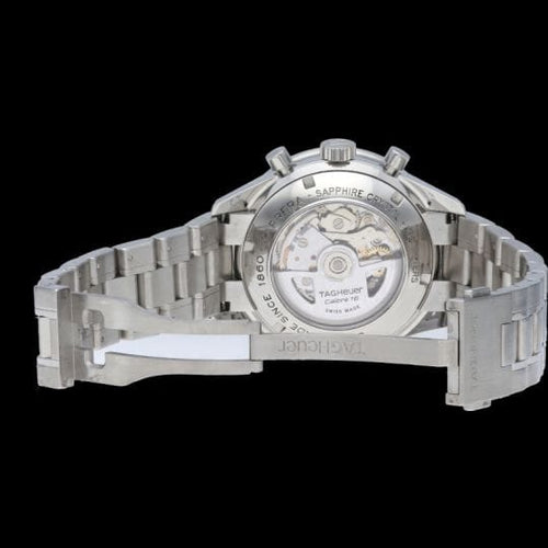 TAG Heuer Carrera - Montre Calibre 16 Chronograph en acier 58 Facettes MT47427