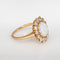 Bague Bague victorienne ancienne opale et diamants en or jaune 18k 58 Facettes G13874