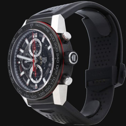 TAG Heuer Carrera - Montre Calibre Heuer 01 en acier 58 Facettes MT46485