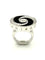 52 Bvlgari Optical - Bague en or blanc, acier, onyx et diamants 58 Facettes BVLGARI BG